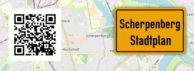 Stadtplan Scherpenberg
