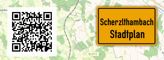 Stadtplan Scherzlthambach