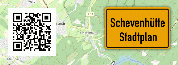 Stadtplan Schevenhütte