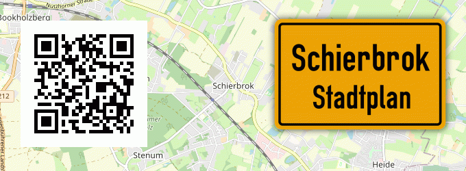 Stadtplan Schierbrok