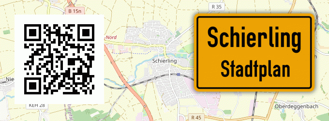 Stadtplan Schierling