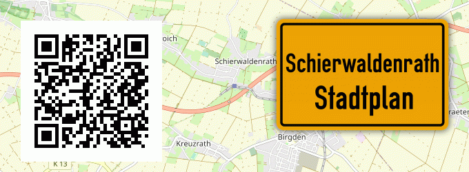 Stadtplan Schierwaldenrath