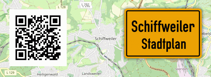 Stadtplan Schiffweiler
