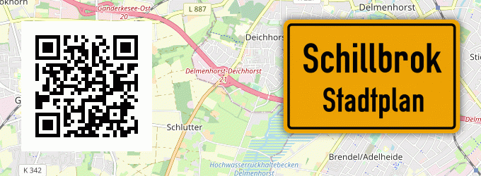 Stadtplan Schillbrok