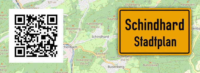 Stadtplan Schindhard