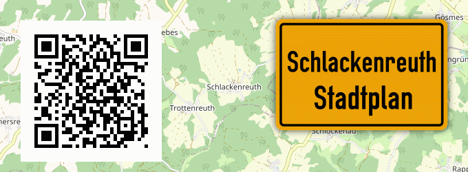 Stadtplan Schlackenreuth