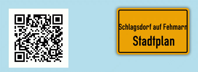 Stadtplan Schlagsdorf auf Fehmarn