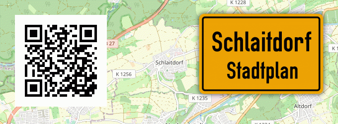 Stadtplan Schlaitdorf