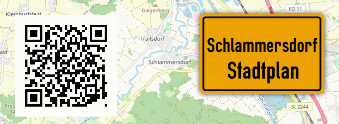 Stadtplan Schlammersdorf