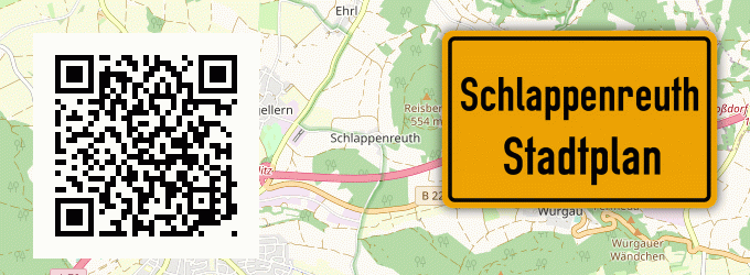 Stadtplan Schlappenreuth