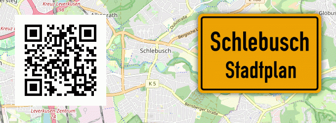 Stadtplan Schlebusch