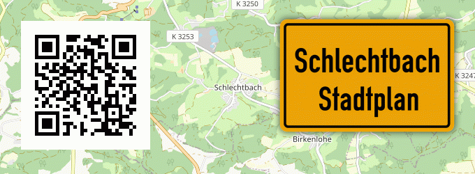 Stadtplan Schlechtbach