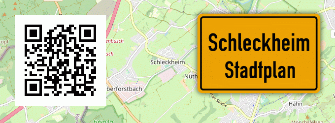 Stadtplan Schleckheim