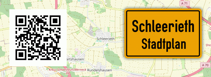Stadtplan Schleerieth