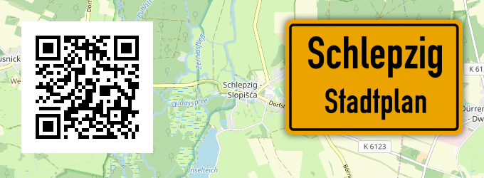 Stadtplan Schlepzig