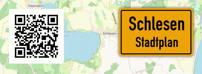 Stadtplan Schlesen