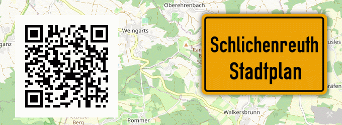 Stadtplan Schlichenreuth