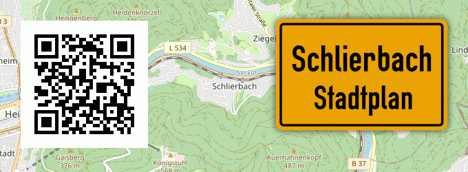 Stadtplan Schlierbach