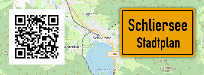 Stadtplan Schliersee