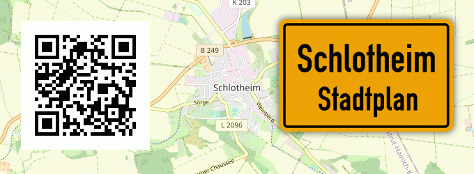 Stadtplan Schlotheim