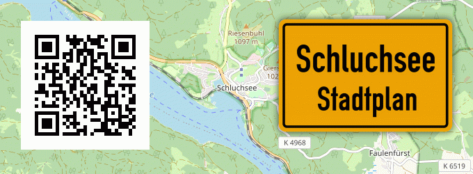 Stadtplan Schluchsee