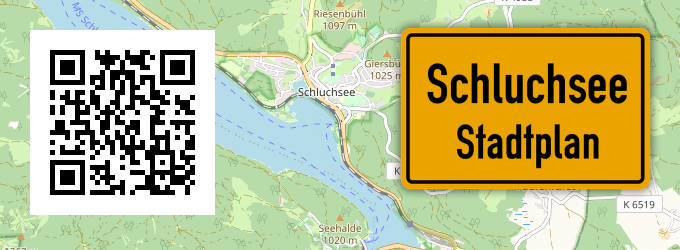 Stadtplan Schluchsee