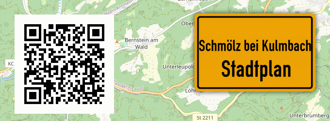 Stadtplan Schmölz bei Kulmbach