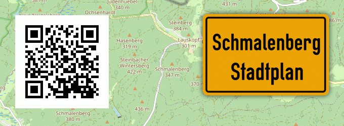 Stadtplan Schmalenberg, Pfalz