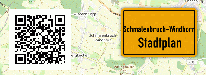 Stadtplan Schmalenbruch-Windhorn