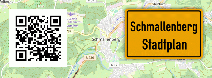 Stadtplan Schmallenberg