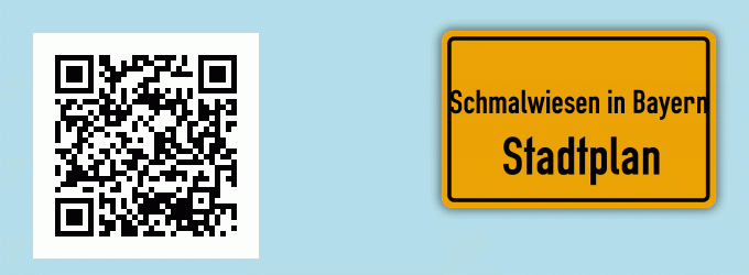 Stadtplan Schmalwiesen in Bayern