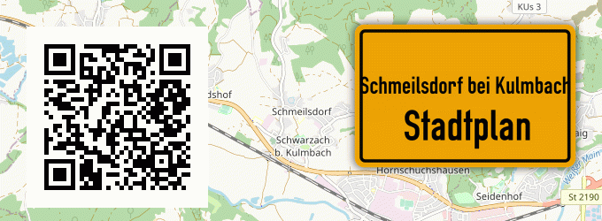 Stadtplan Schmeilsdorf bei Kulmbach