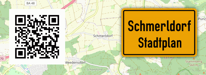 Stadtplan Schmerldorf