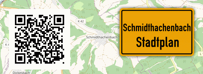 Stadtplan Schmidthachenbach