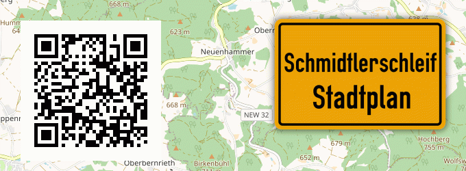 Stadtplan Schmidtlerschleif