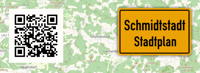 Stadtplan Schmidtstadt