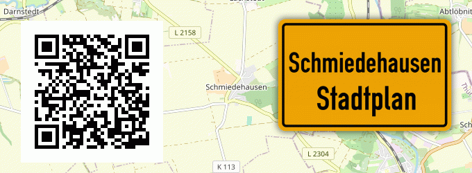 Stadtplan Schmiedehausen