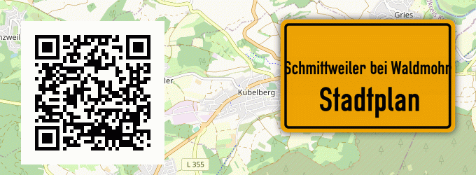 Stadtplan Schmittweiler bei Waldmohr
