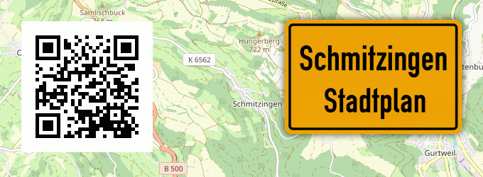 Stadtplan Schmitzingen