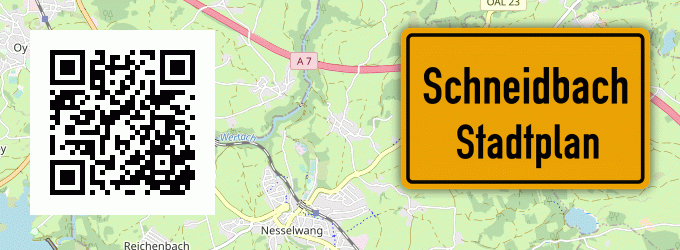 Stadtplan Schneidbach