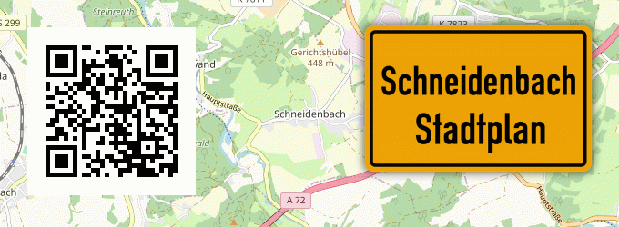 Stadtplan Schneidenbach