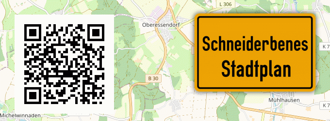 Stadtplan Schneiderbenes