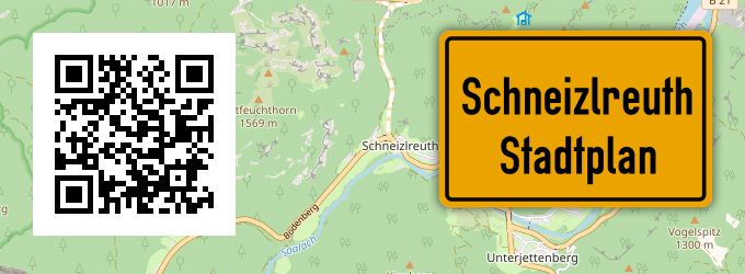 Stadtplan Schneizlreuth