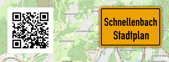 Stadtplan Schnellenbach