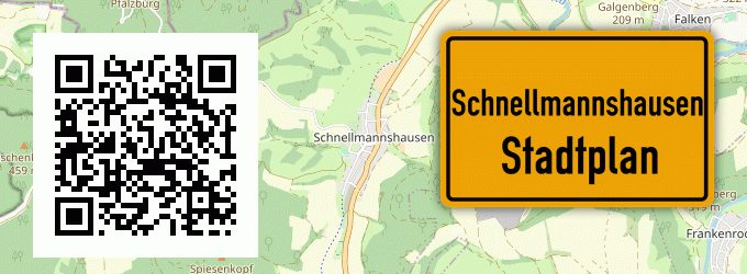 Stadtplan Schnellmannshausen