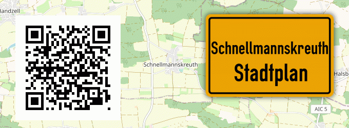 Stadtplan Schnellmannskreuth