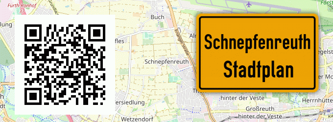 Stadtplan Schnepfenreuth