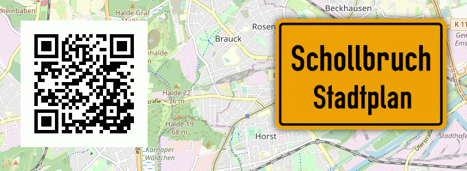 Stadtplan Schollbruch, Westfalen