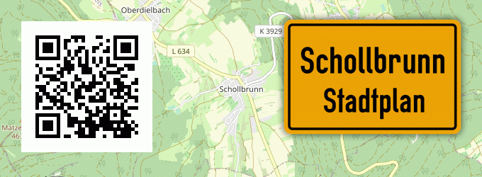 Stadtplan Schollbrunn