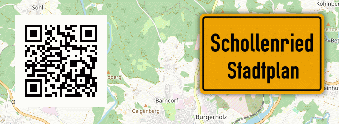Stadtplan Schollenried